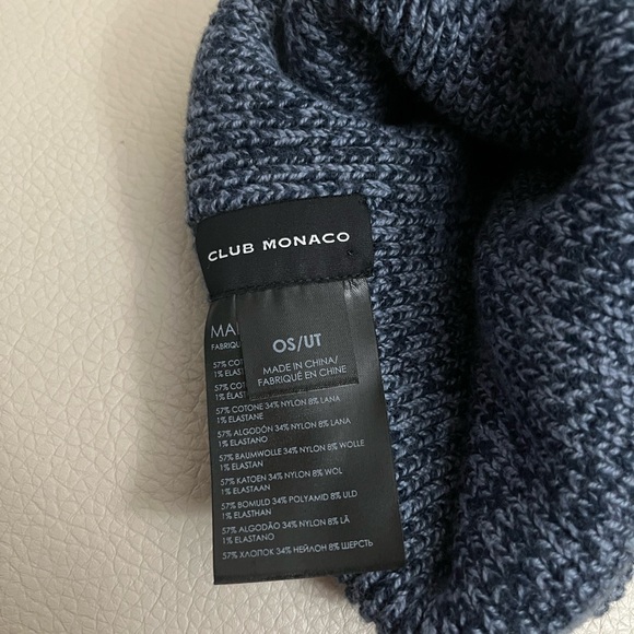 NWT - Club Monaco Wool Blended Beanie - Picture 2 of 4